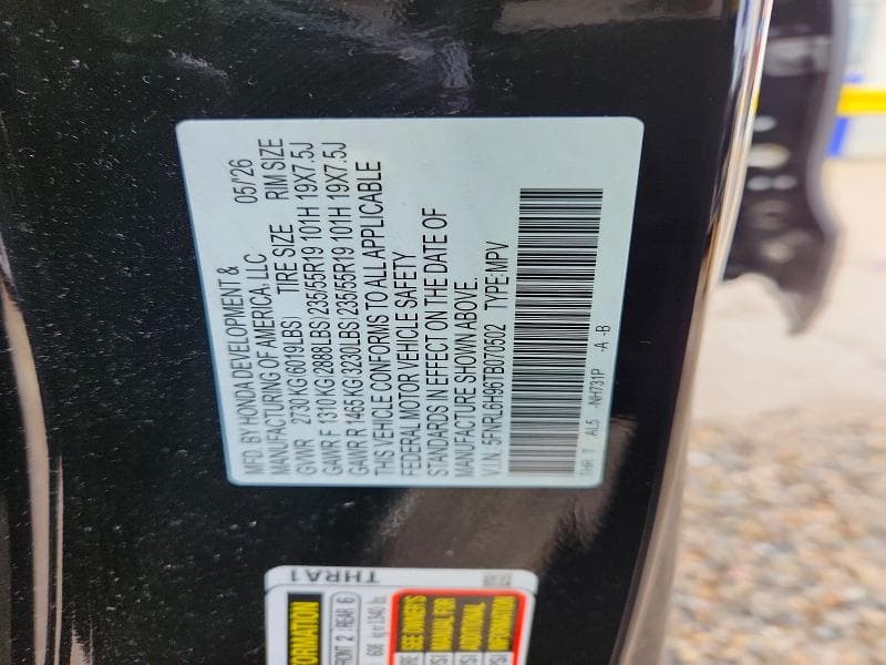2026 HONDA ODYSSEY ELITE 13