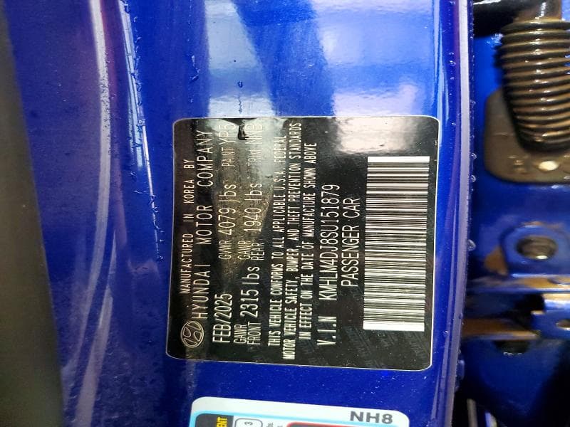 2025 HYUNDAI ELANTRA HYBRID SEL SPORT 12
