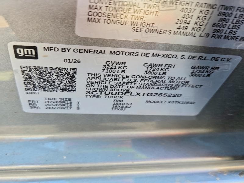 2026 GMC SIERRA K1500 SLT 13