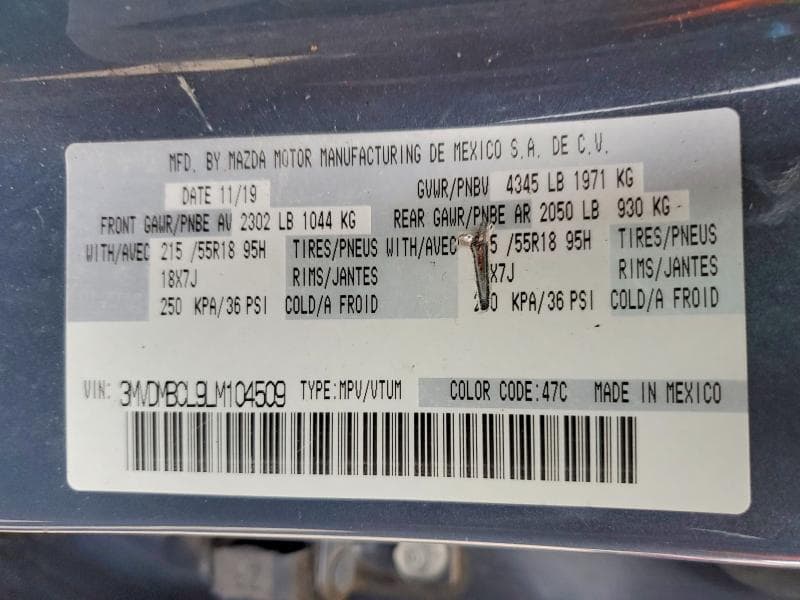 2020 MAZDA CX-30 SELECT 13