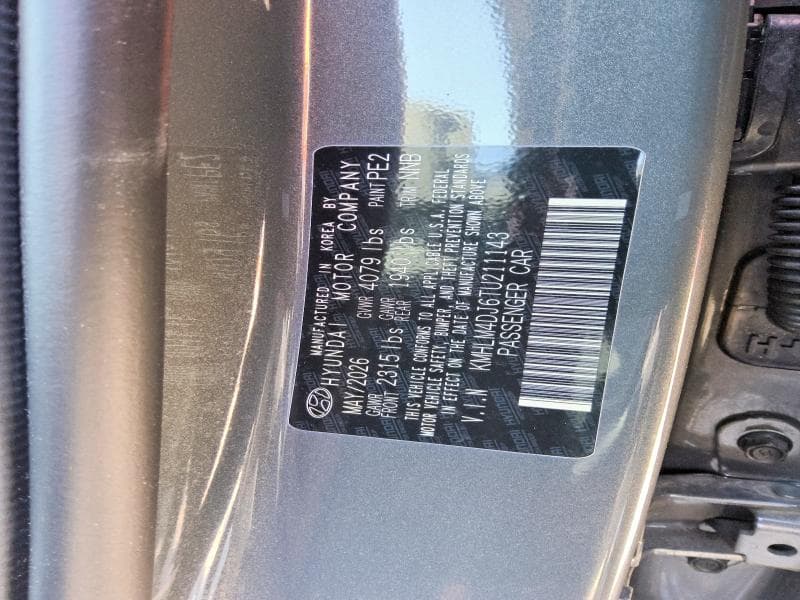2026 HYUNDAI ELANTRA HYBRID BLUE 13