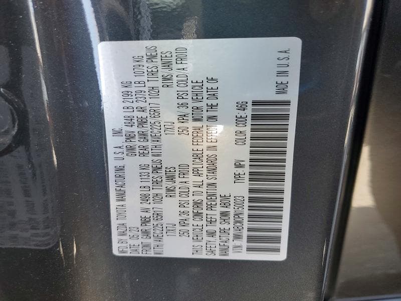 2023 MAZDA CX-50 PREFERRED PLUS 12