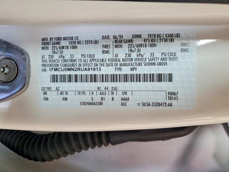 2024 FORD ESCAPE ST LINE 13