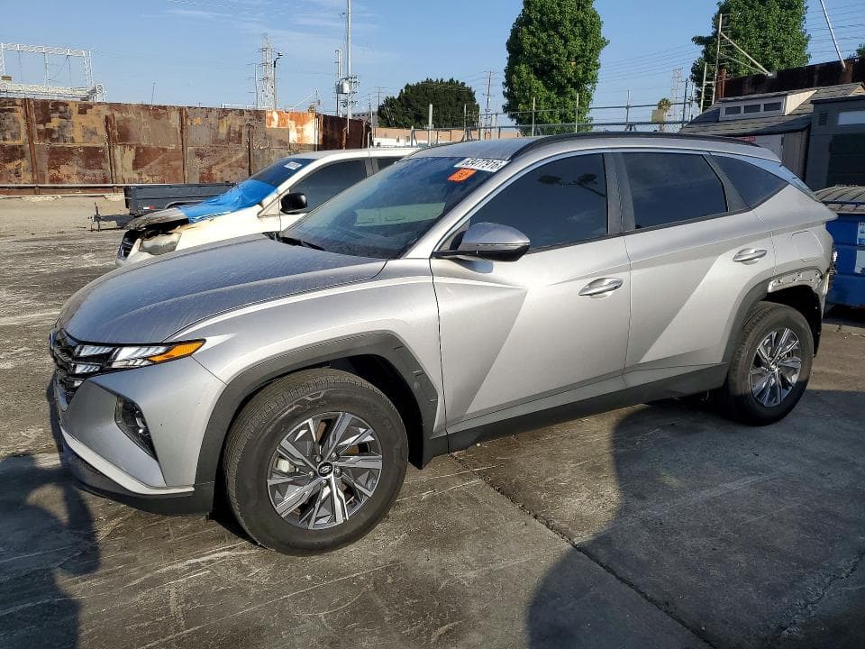 2022 HYUNDAI TUCSON BLUE - 1