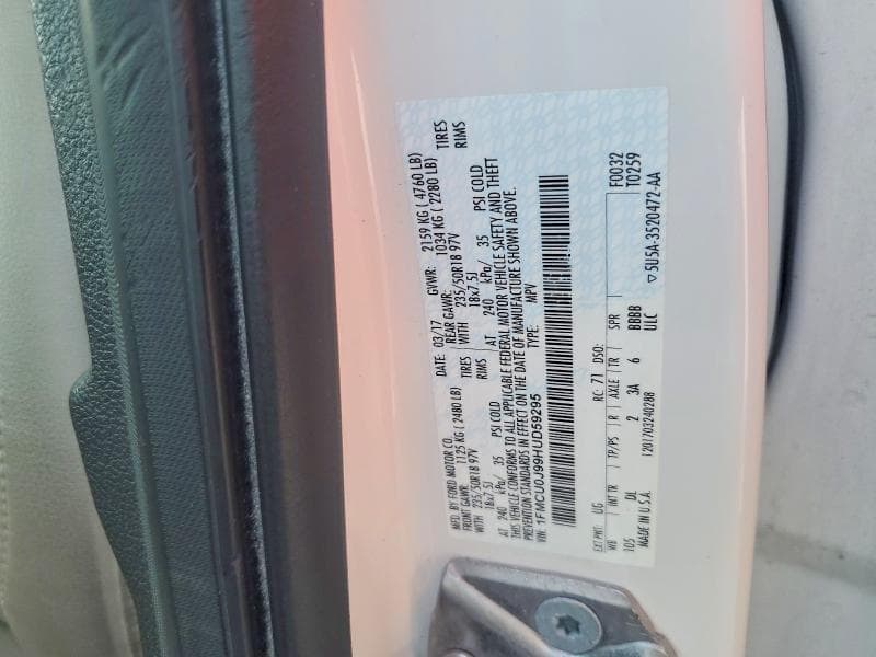 2017 FORD ESCAPE TITANIUM 13
