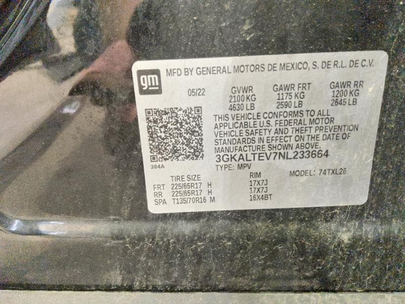 2022 GMC TERRAIN SLE 13