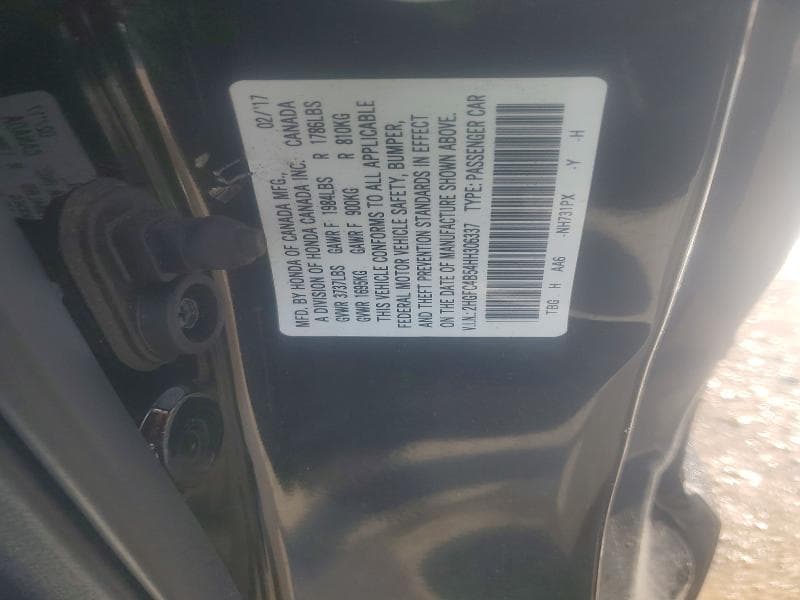2017 HONDA CIVIC LX 12