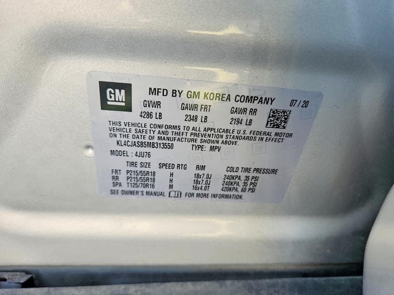 2021 BUICK ENCORE PREFERRED 13