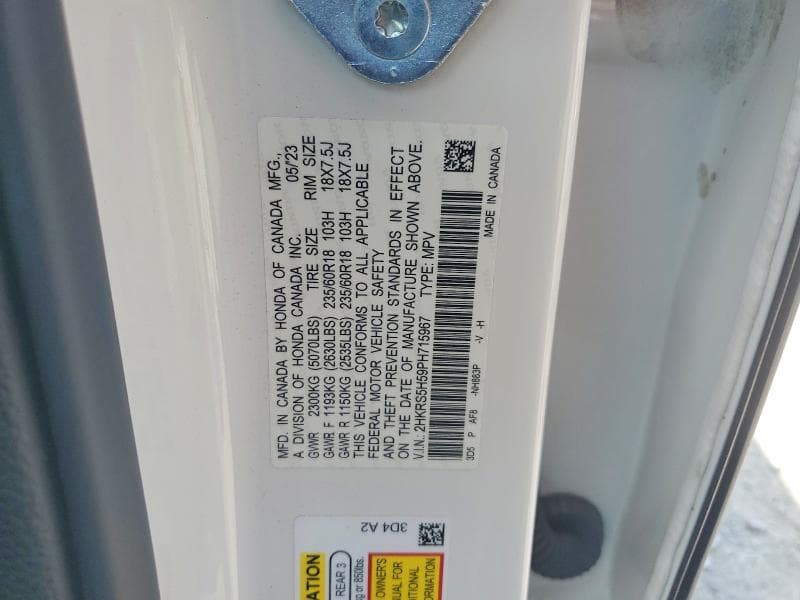 2023 HONDA CR-V SPORT 13