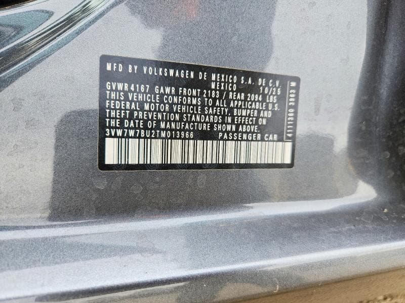 2026 VOLKSWAGEN JETTA SE 13