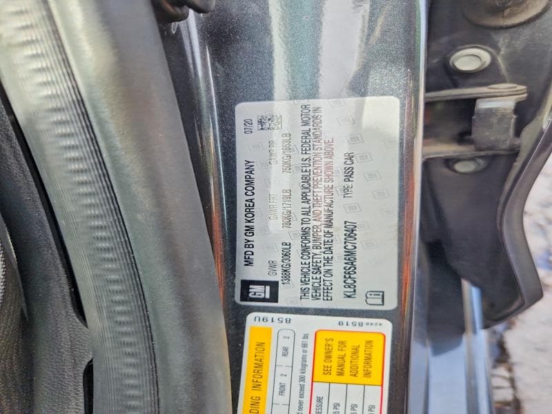 2021 CHEVROLET SPARK 2LT 13