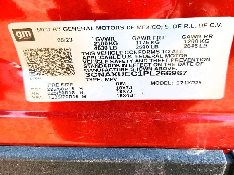 2023 CHEVROLET EQUINOX LT 13