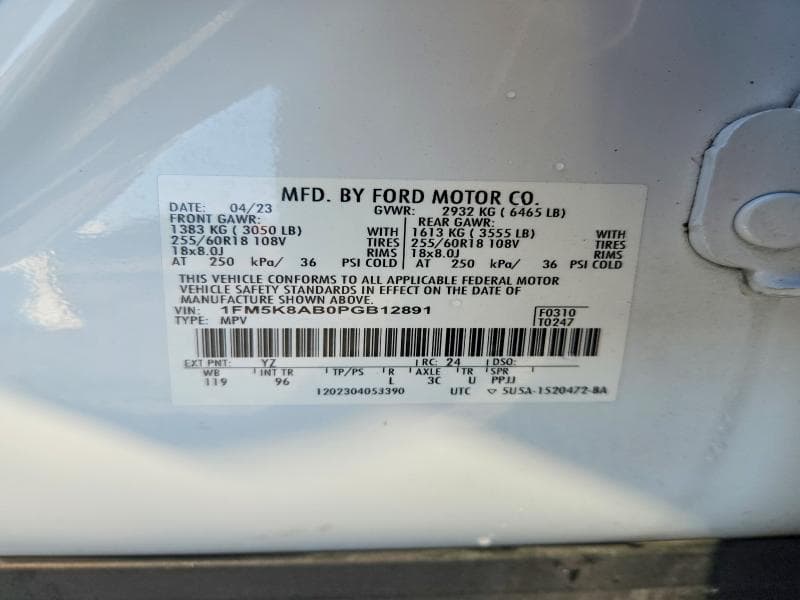2023 FORD EXPLORER 13
