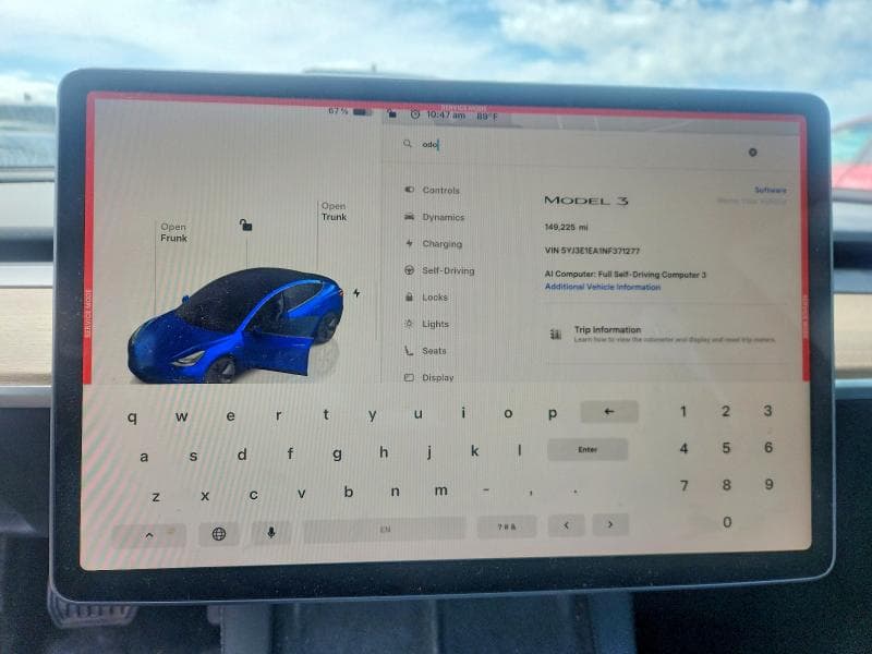 2022 TESLA MODEL 3 9