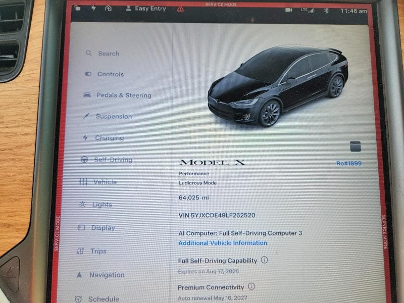 2020 TESLA MODEL X 9
