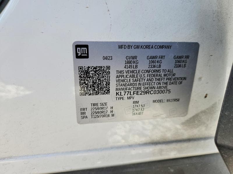 2024 CHEVROLET TRAX LS 14