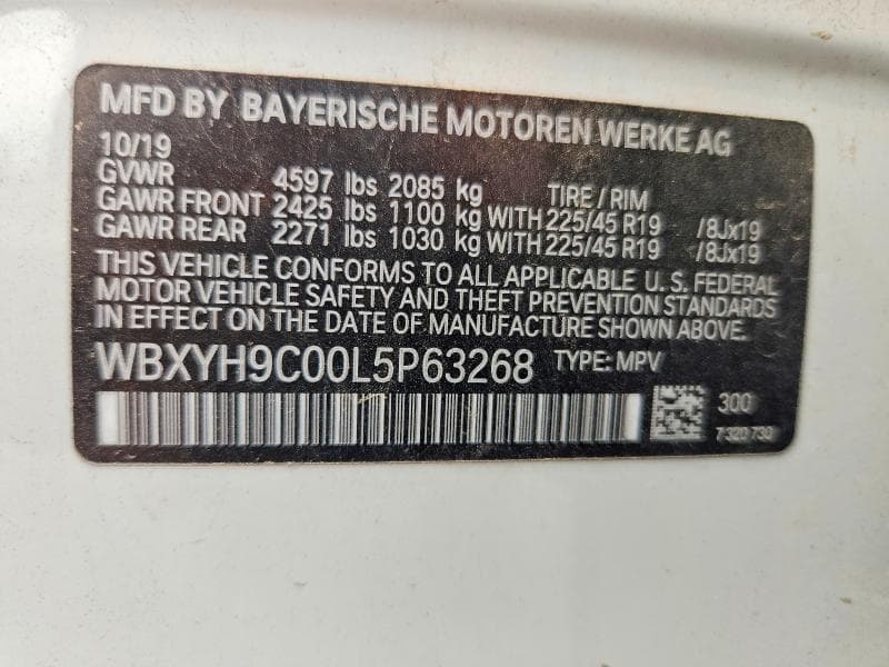 2020 BMW X2 SDRIVE28I 13