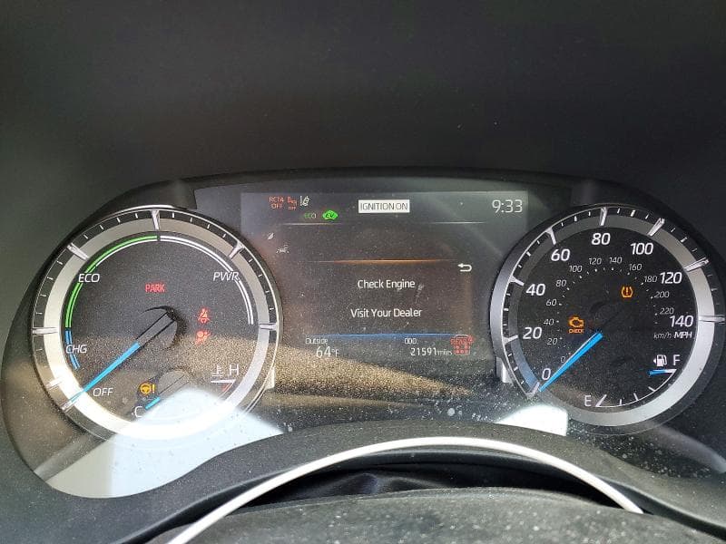 2025 TOYOTA HIGHLANDER HYBRID XLE NIGHTSHADE 9