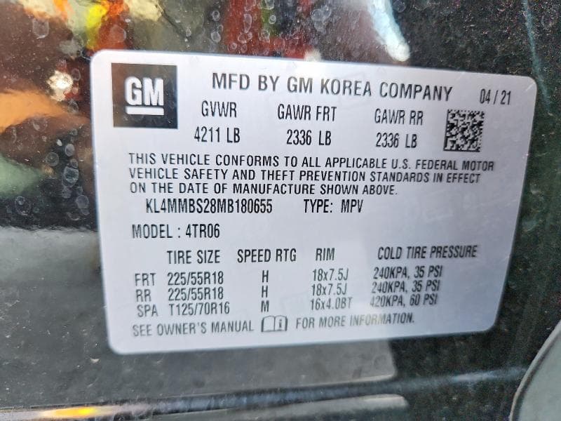 2021 BUICK ENCORE GX PREFERRED 13