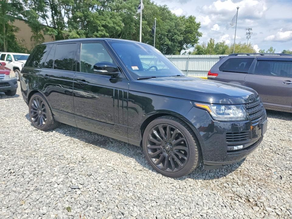 2017 LAND ROVER RANGE ROVER SUPERCHARGED 4