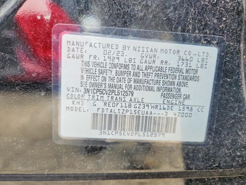 2023 NISSAN KICKS SV 12