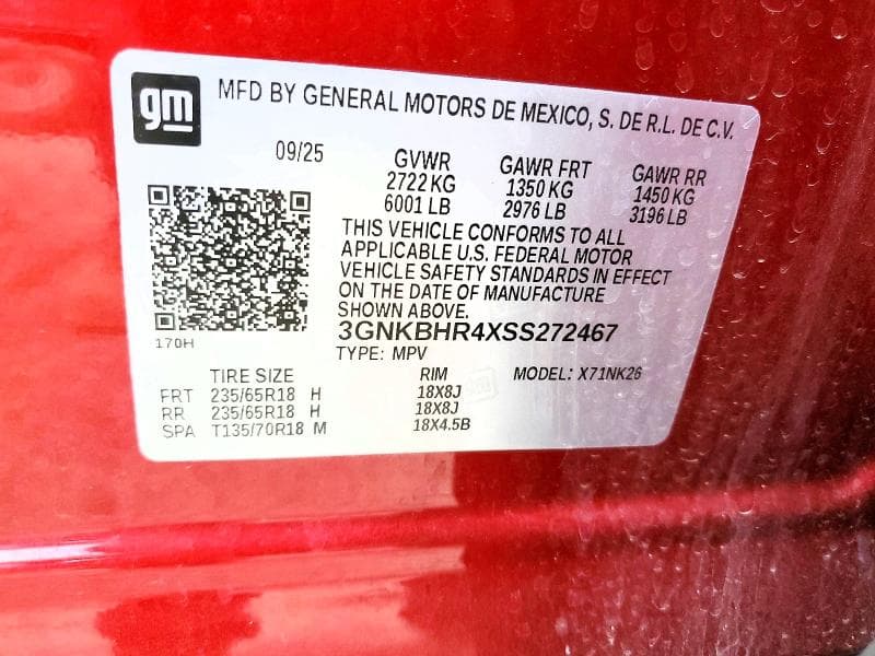 2025 CHEVROLET BLAZER 2LT 14