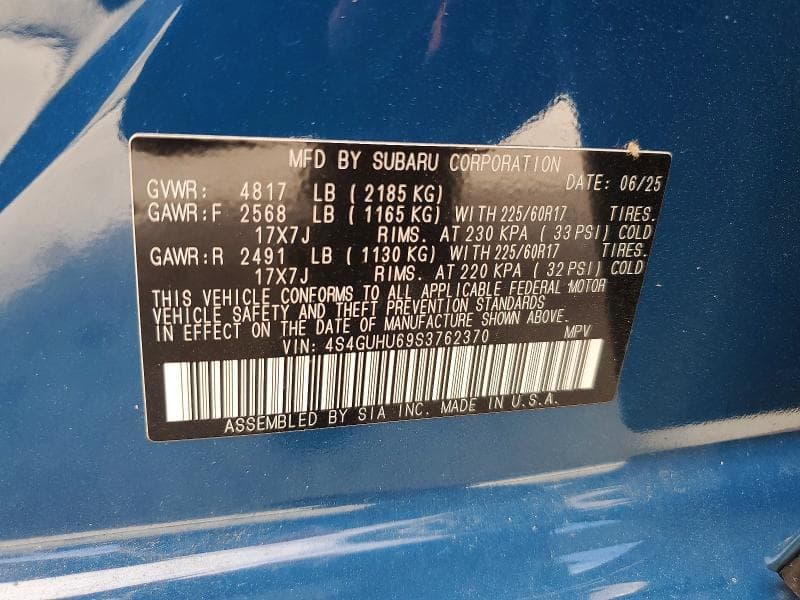 2025 SUBARU CROSSTREK WILDERNESS 13