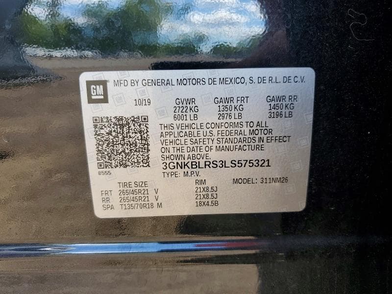 2020 CHEVROLET BLAZER PREMIER 13