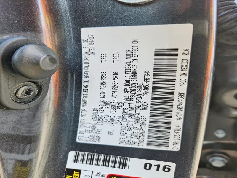 2023 TOYOTA TACOMA SR V6 12