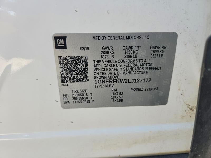 2020 CHEVROLET TRAVERSE LS 13