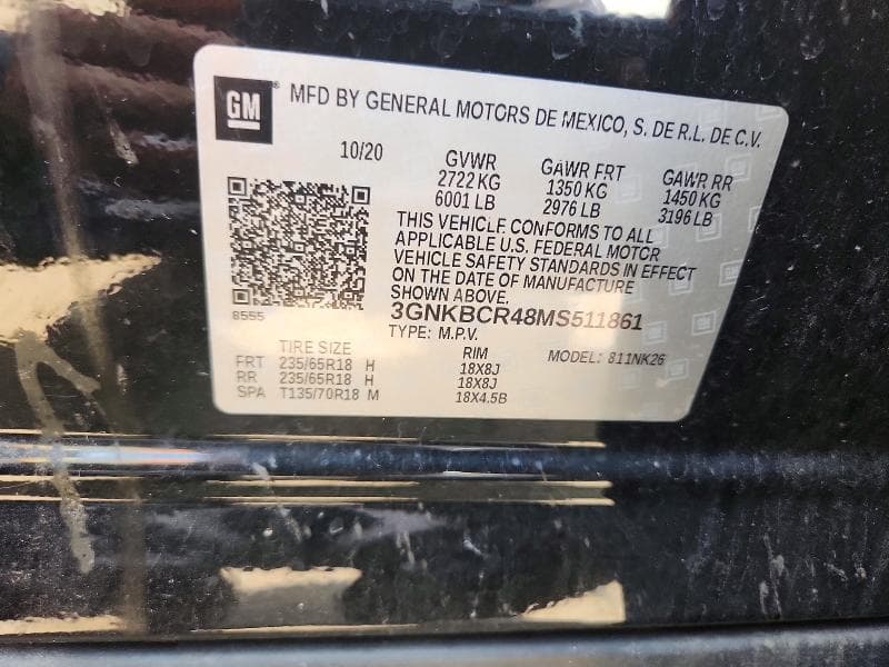 2021 CHEVROLET BLAZER 2LT 12