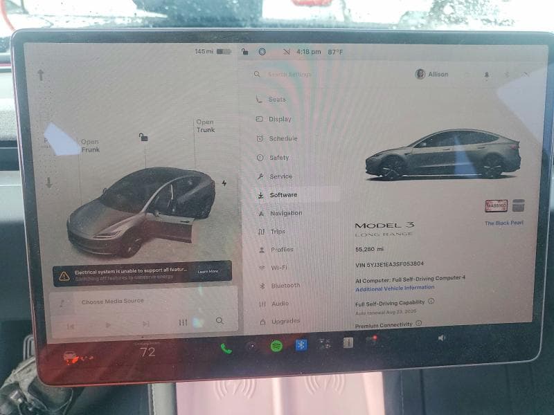 2025 TESLA MODEL 3 9