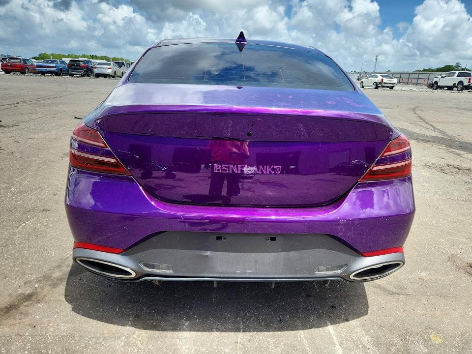 2022 GENESIS G70 3.3T STANDARD 6