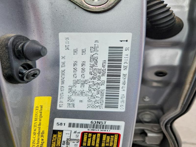 2017 TOYOTA TACOMA SR 13