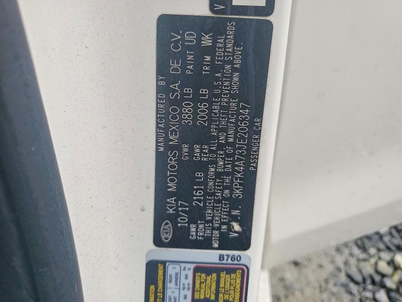 2018 KIA FORTE LX 12