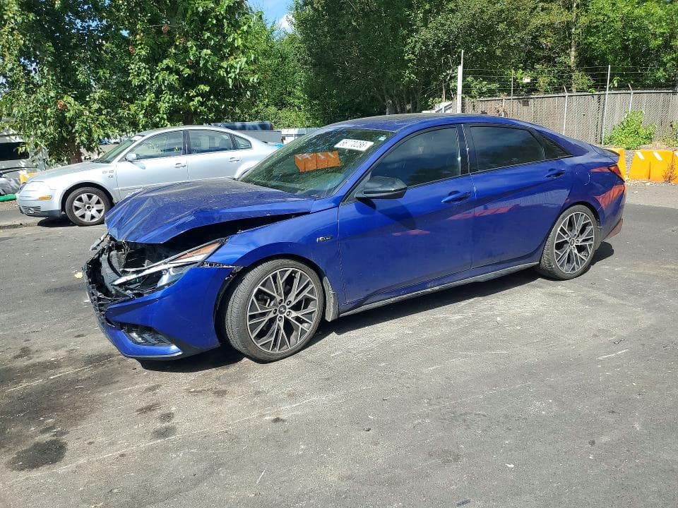 2022 HYUNDAI ELANTRA N LINE - 1