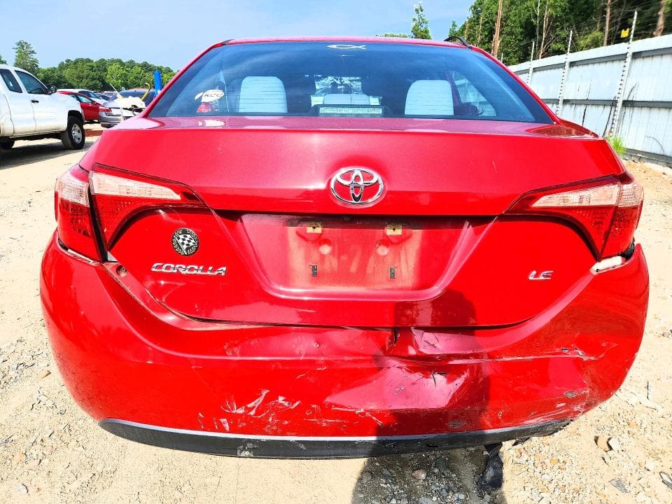 2017 TOYOTA COROLLA LE 6