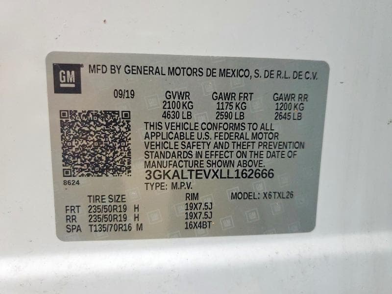 2020 GMC TERRAIN SLE 13