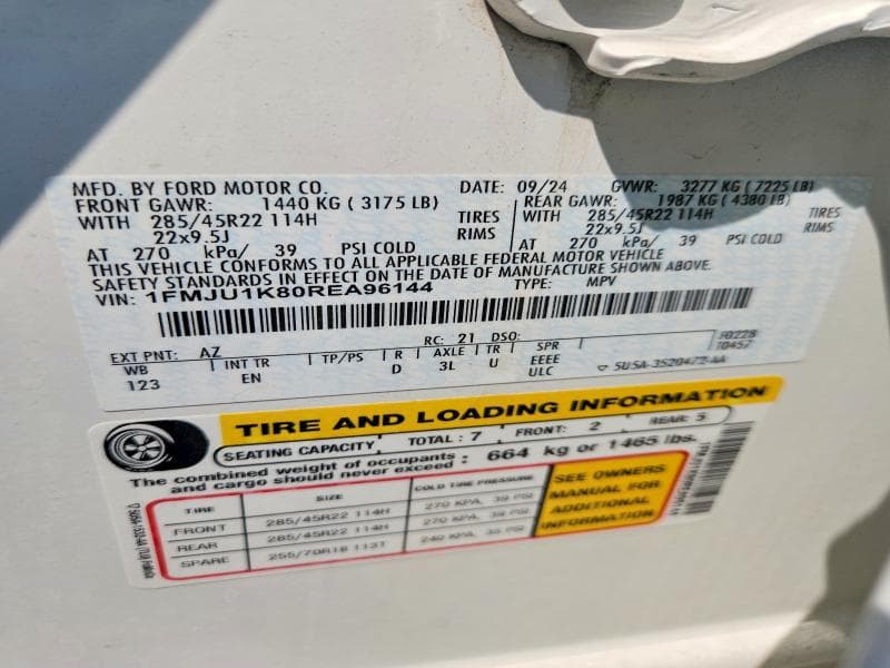 2024 FORD EXPEDITION LIMITED 13