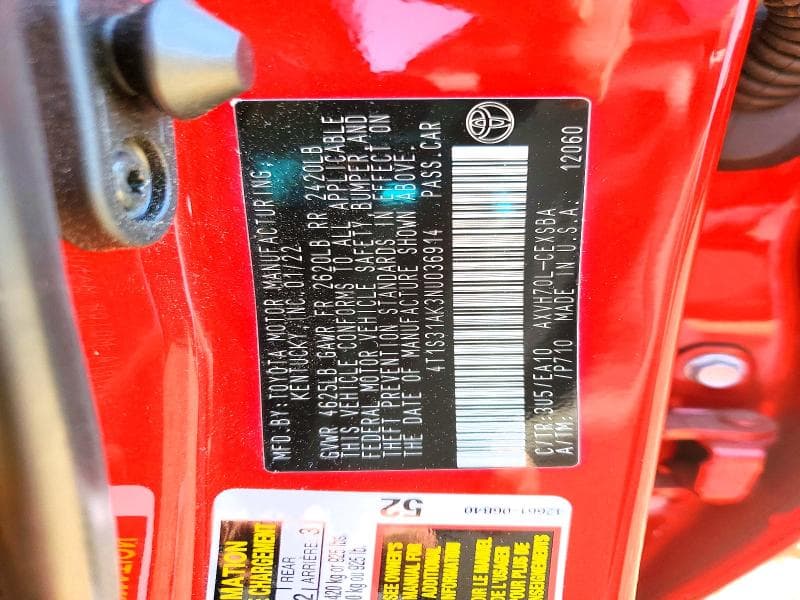 2022 TOYOTA CAMRY HYBRID SE 12