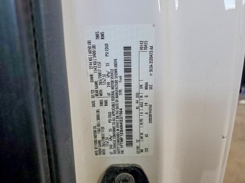 2022 FORD F150 12