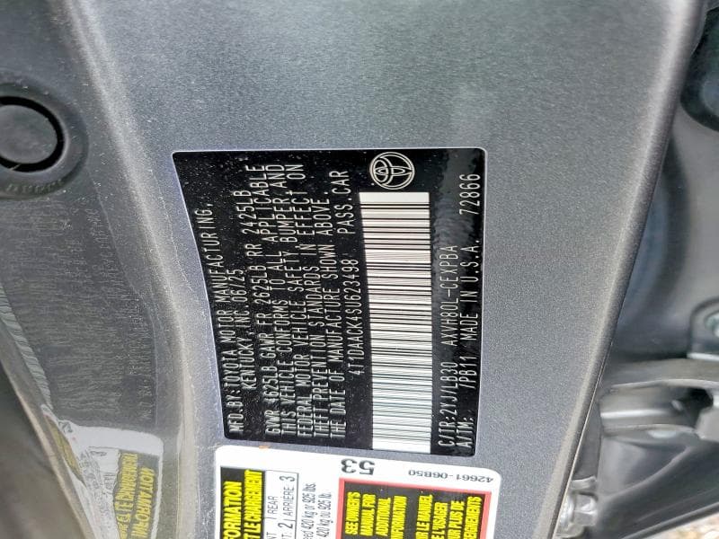 2025 TOYOTA CAMRY XSE 12