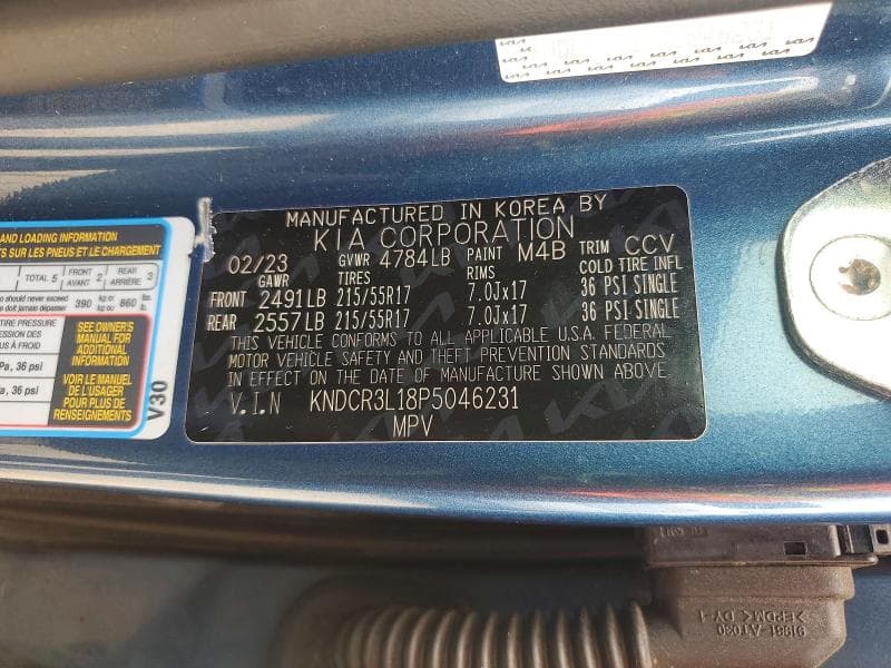 2023 KIA NIRO WIND 14