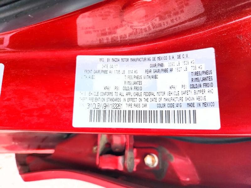 2017 TOYOTA YARIS IA BASE 12