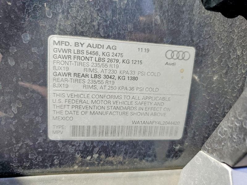 2020 AUDI Q5 PREMIUM 14