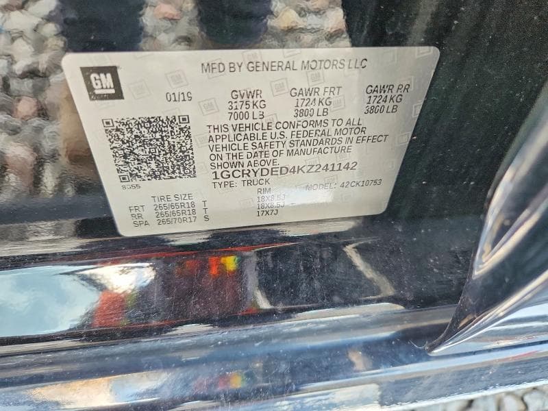2019 CHEVROLET SILVERADO K1500 LT 12