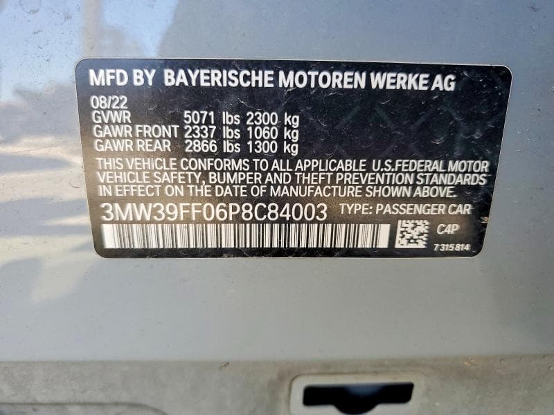2023 BMW 330E 13
