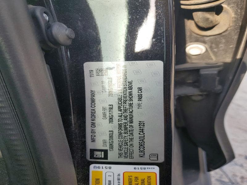 2020 CHEVROLET SPARK 1LT 14