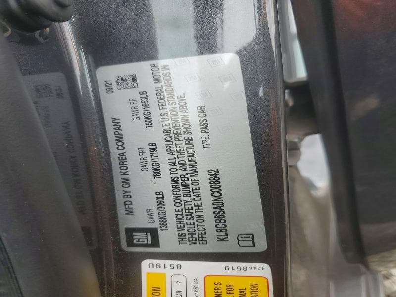 2022 CHEVROLET SPARK LS 12