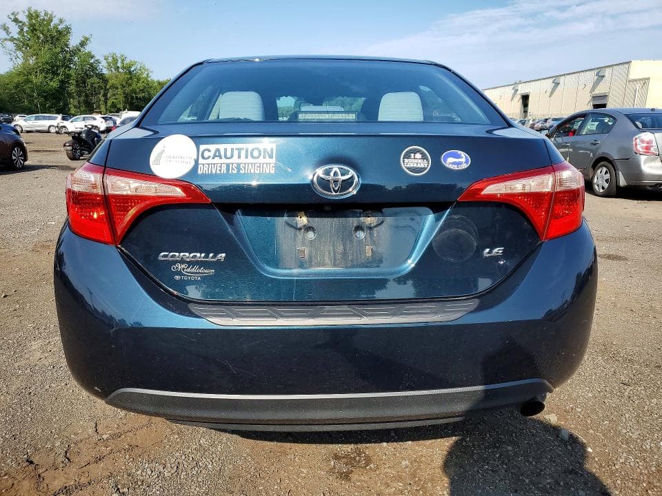 2017 TOYOTA COROLLA LE 6